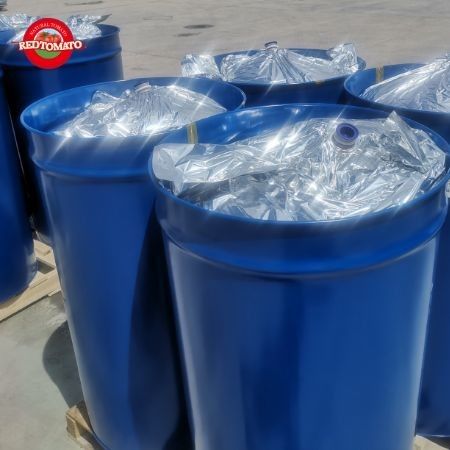 100% Natural Drums Tomato Paste Made From Cold Break Raw Materials With Brix 36-38% Compliant With HACCP Standards