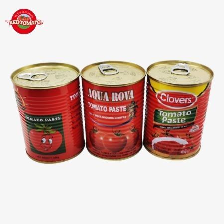 400g Canned Tomato Paste Easy To Open The Lid Double Concentrated China Factory Production Factory Price