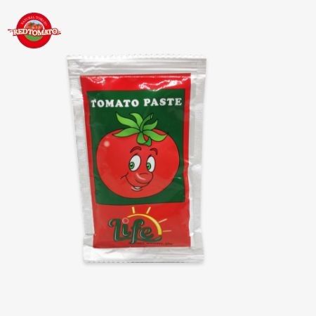 OEM Factory Price ISO Tomato Paste In Pouch , 30%-100% Purity 50g Flat Sachet Red Tomato Paste