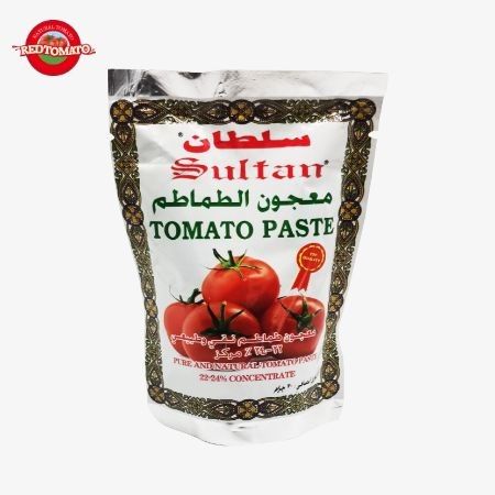 Chinese Factory High Quality Convenient Tomato Paste In Sachet Stand Up 50g Double Concentrated