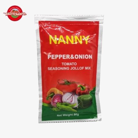 Red Flat Sachet Tomato Paste 80g For Effortless Usage And Storage
