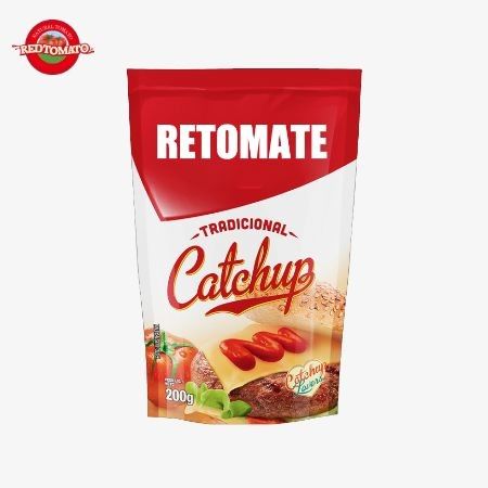 Factory Produce OEM Sachet Ketchup 200g Condiment For Burgers And Sandwiches Factory Price