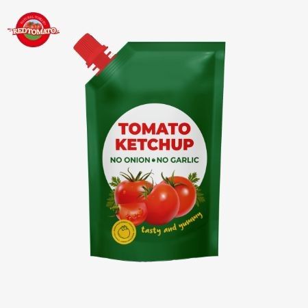 1% Brix 210g Sachet Ketchup, Pure Natural Flavo Perfect For French Fry Dipping Sauce