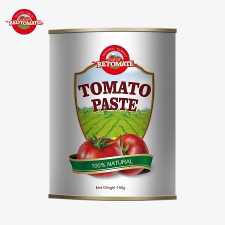 Canned Tomato Paste 198g Adheres To ISO HACCP And BRC Standards As Well As FDA