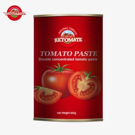 400g Tomato Paste Conforms To Production Standards Of ISO, HACCP BRC And FDA Guidelines