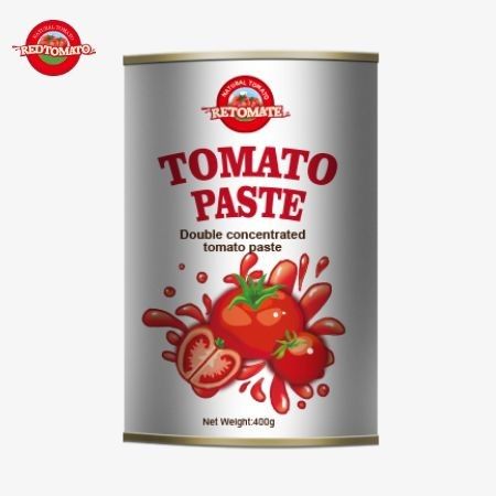 400g Canned Tomato Paste Meets The Utmost International Food Safety Standards With Rigorous Adherence