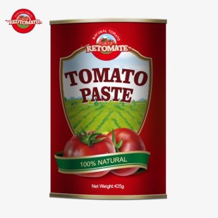 Canned 425g Tomato Paste Adheres To Global Standards Established By ISO HACCP BRC And FDA Regulations