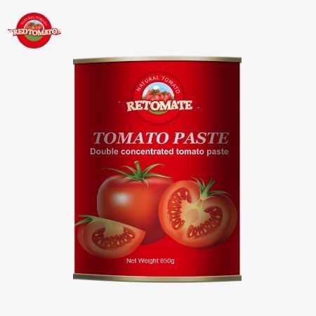 Superior Quality 850g Canned Tomato Paste Proudly Boasts A 28/30% Brix Concentration