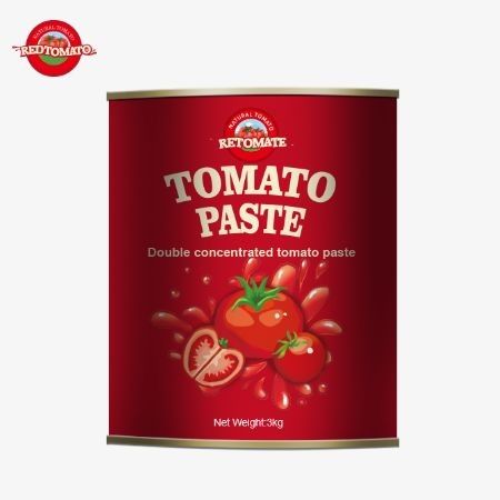Our 3kg Canned Tomato Paste Meets Production Standards Set By ISO HACCP BRC And FDA