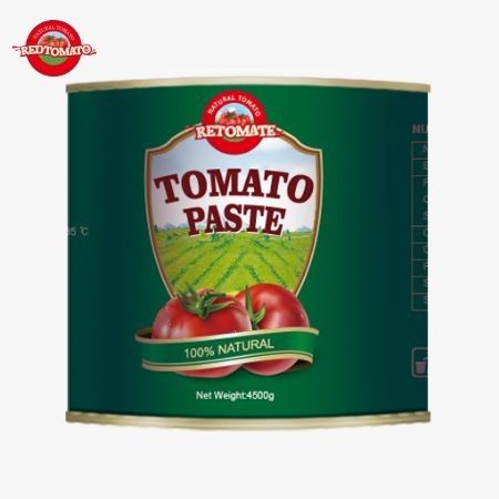4500g Canned Tomato Paste Meets ISO HACCP  Standards As Well As Adhering To FDA Production Regulations