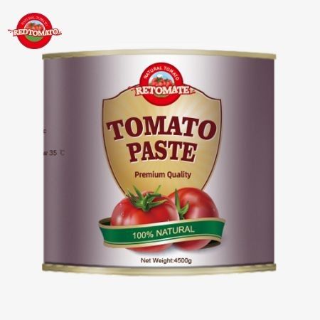 New For 2024: 4.5kg Easy Open Aseptic Organic Tomato Paste, 28-30% Brix  Double Concentration