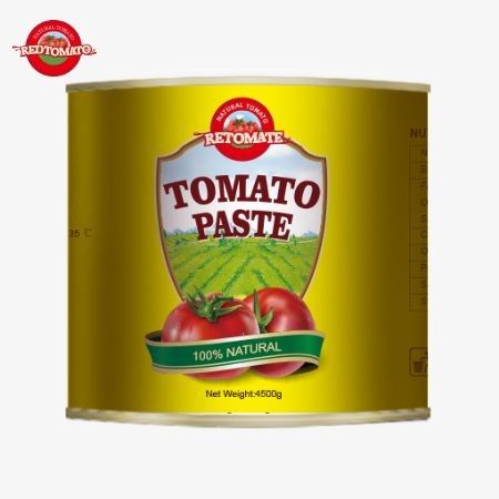 New For 2024: Introducing 4.5kg Easy Open Aseptic Organic Tomato Paste With 28-30% Brix Double Concentration