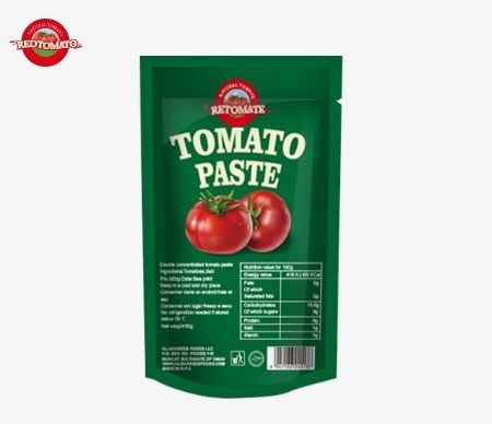 Factory Pricing For 50g Stand-Up Sachet Tomato Paste Packaging Bags By Manufacturers