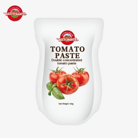 140g Stand-Up Sachet Of Sweet And Sour Tomato Paste, Purity Ranging From 22% To 30%