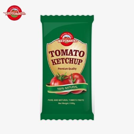 A 10g Sachet Of Tomato Ketchup Offers A Sweet And Rich Flavor With Natural Ingredients Available At A Factory Price