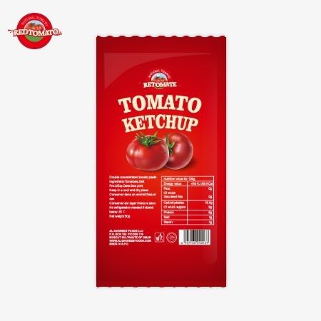 OEM 30g Tomato Ketchup Sachet With Pure Natural Flavor ISO HACCP BRC And FDA Compliant