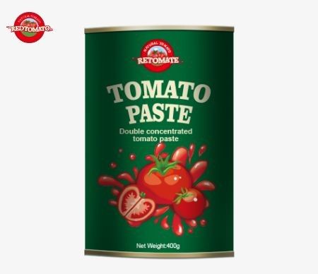 400g Tomato Paste Can Meets The ISO HACCP BRC And FDA Production Standards