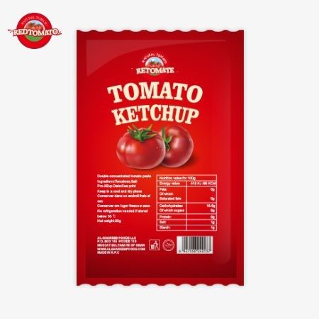 OEM 36g Tomato Ketchup Sachet From China Made With Pure Natural Ingredients Available At Factory Price