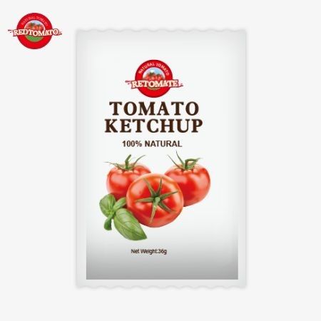 OEM 36g Tomato Ketchup Sachet From China Factory Made With Pure Natural Ingredients Offered At Factory Price