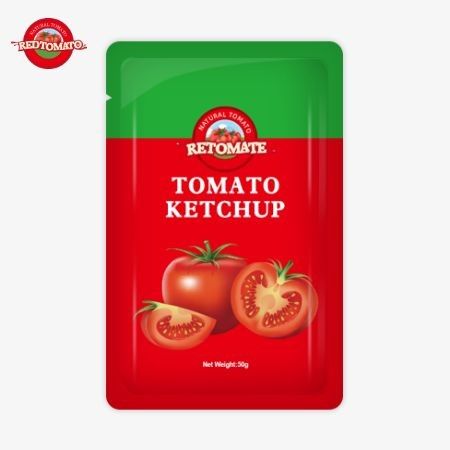 OEM 50g Sachet Ketchup Offers Convenient Easy-To-Use Packaging For Factory Price