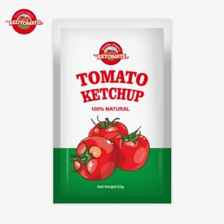 China Factory Direct OEM Premium 50g Small Bag Ketchup Factory Price Direct Sales