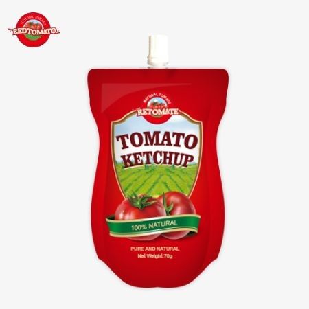 70g Ketchup Sachet With A Pure Natural Flavor Convenient And Internationally Standard Is Available At A Factory Pric
