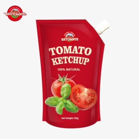 OEM China Factory Price Dipping Sauce Pouch Ketchup 100g Sweet And Sour Pure Natural Condiment