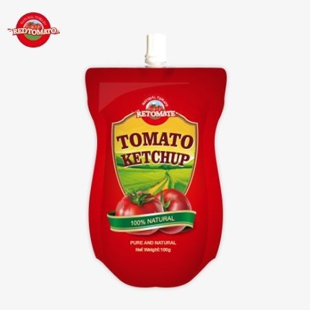 OEM China Factory Price 100g Sweet And Sour Natural Ketchup Sachet HACCP Standards