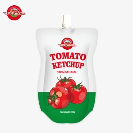OEM China Factory Price 100g Sweet And Sour Natural Ketchup Sachet, HACCP FDA Standards