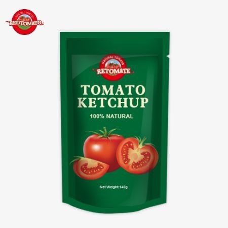 OEM 140g Sachets Of Ketchup That Meet International Standards And Are Available At Factory Prices.