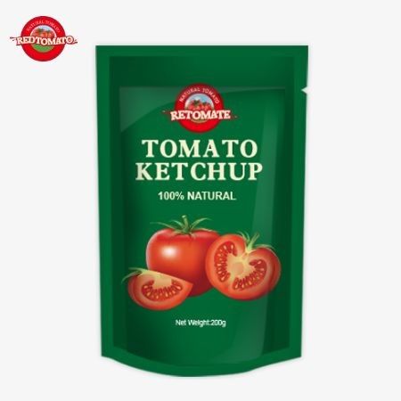 OEM 200g Sachet Ketchup Pure Natural Flavor Perfect For China Factory Price