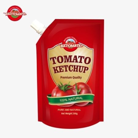 OEM 200g Sachet Ketchup With Pure Natural Flavor Perfect For Factory Price In China