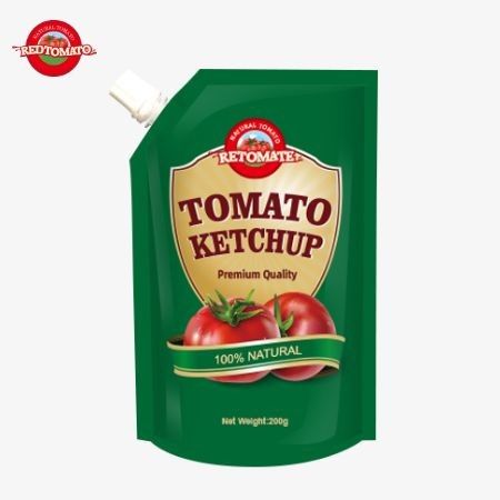 We Manufacture 200g Ketchup Sachets That Comply With International Standards And Are Offered At Factory Prices