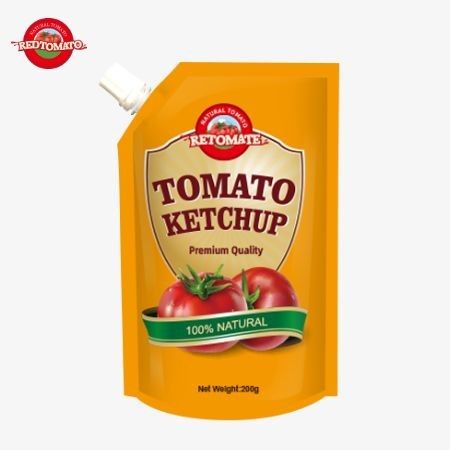 We Manufacture 200g Ketchup Sachets That Adhere To International Standards And Are Offered At Factory Prices