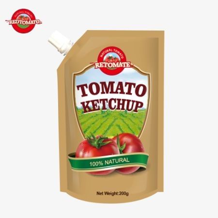 We Produce 200g Ketchup Sachets That Meet International Standards And Are Available At Factory Prices