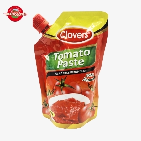 Cloves 340g Stand-up Spout Sachet Tomato Paste Double Concentrated Brix 28–30% Customizable With The Same Quality
