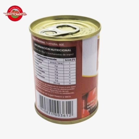 BONCUSTO Brand 140g Canned Tomato Paste  Brix22-24% Provide Brand And Packaging Design