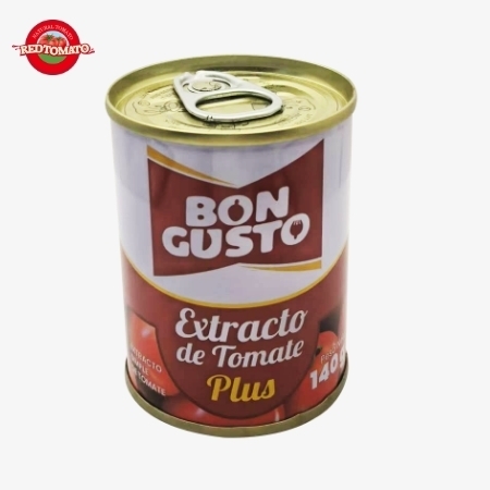 BONCUSTO Brand 140g Canned Tomato Paste  Brix22-24% Provide Brand And Packaging Design