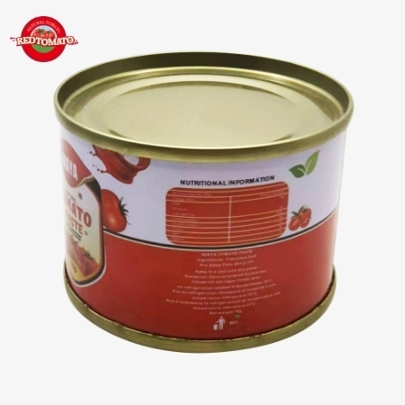 INAYA 70g Canned Tomato Paste  Hard Open Lid  Brix28-30% Provide Brand And Packaging Design
