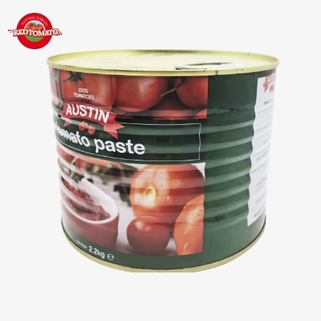 AUSTIN 2200g Canned Of Tomato Paste With A Brix Of 28–30% Available As Our Brand And With A Full Branding And Packaging Design Service