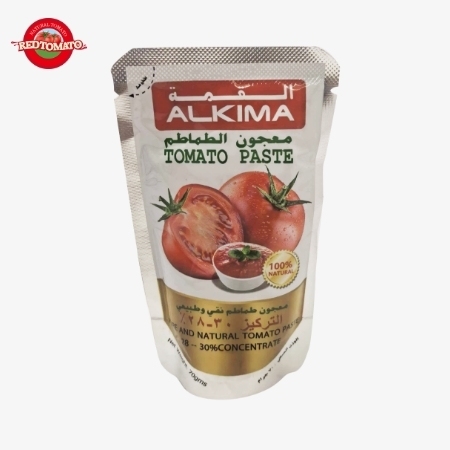 ALKIMA  To 70g Sachet Stand Up tomato Paste 28–30% Brix: Retomate Brand Or Customizable OEM