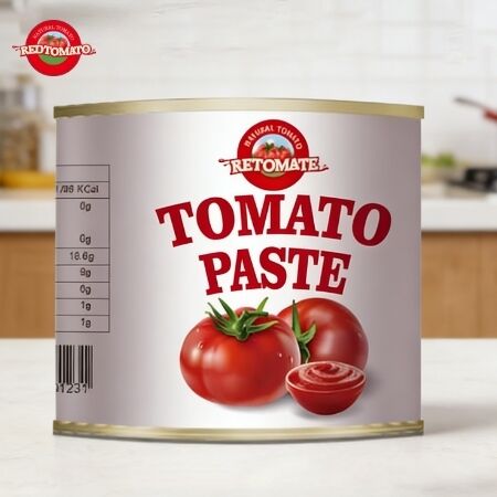 210g Canned Tomato Paste Meets Globally Recognized Food Safety Standards FDA ISO HACCP BRC