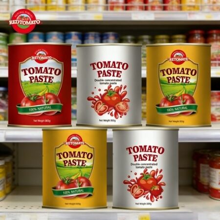 800g Canned Tomato Paste | Adheres To ISO HACCP BRC FDA Global Quality & Safety Standards