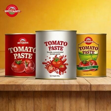 Factory Supply 800g Canned Tomato Paste | Adheres To ISO HACCP BRC FDA Quality & Safety Standard