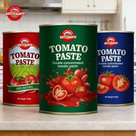 1000g ISO Certified Triple Concentration Canned Tomato Paste in Tin for Culinary Excellence