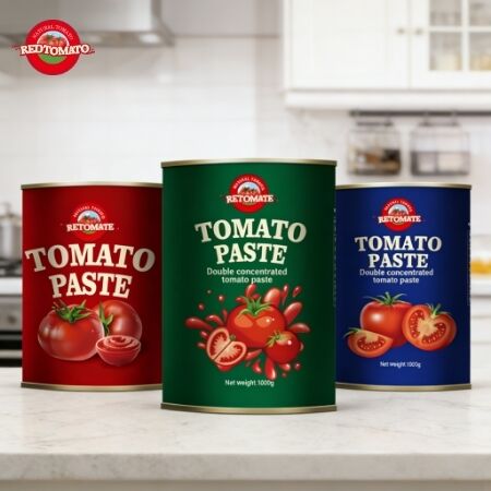 High-Quality 1000g Canned Tomato Paste with Triple Concentration and ISO, HACCP, BRC, FDA Certification
