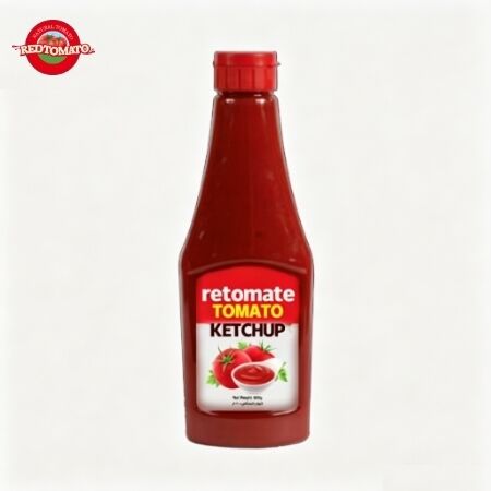 Sweet and Sour Pure Natural Flavour Tomato Ketchup 340g Bottle for Daily Cooking