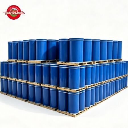 New Harvest Cold Break Tomato Paste 36-38% Brix Triple Concentrated 100% Pure Xinjiang Drum Pack