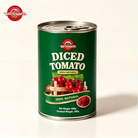 400g Canned Peeled Whole Tomatoes in Easy Open Tin - Vine Ripened for Stews and Soups