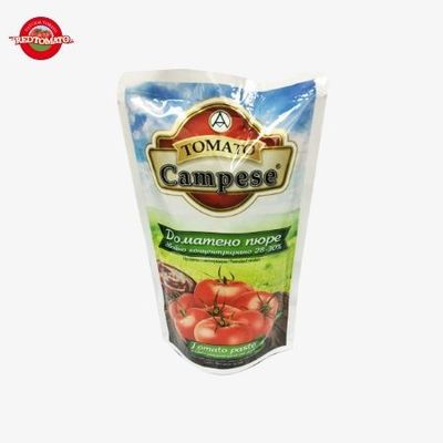 250g Tomato Paste In Sachet Stand Up Sweet And Sour 30%-100% Purity